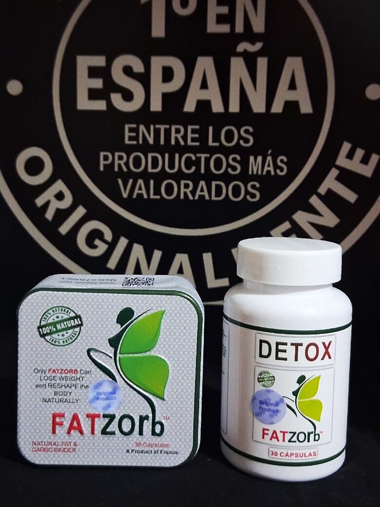 Pack cápsulas Fatzorb y Detox Fatzorb