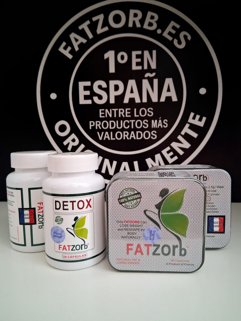Pack cápsulas Fatzorb y Detox Fatzorb