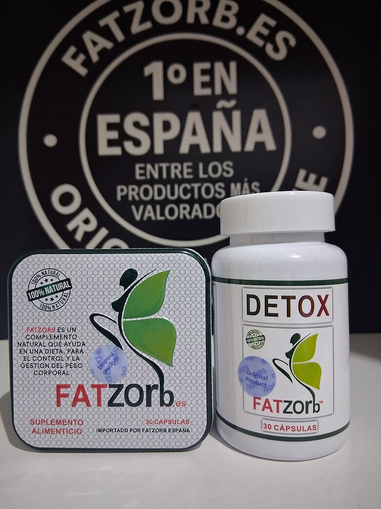 Pack cápsulas Fatzorb y Detox Fatzorb