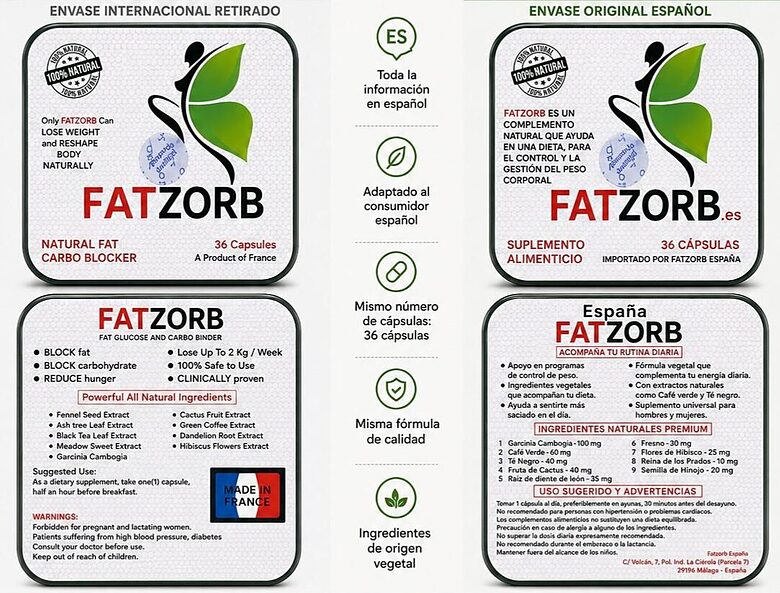 Comparativas Fatzorb España