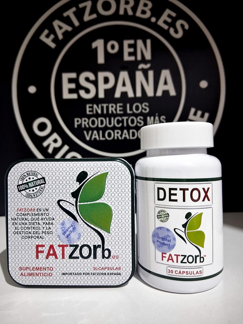 Pack cápsulas Fatzorb y Detox Fatzorb